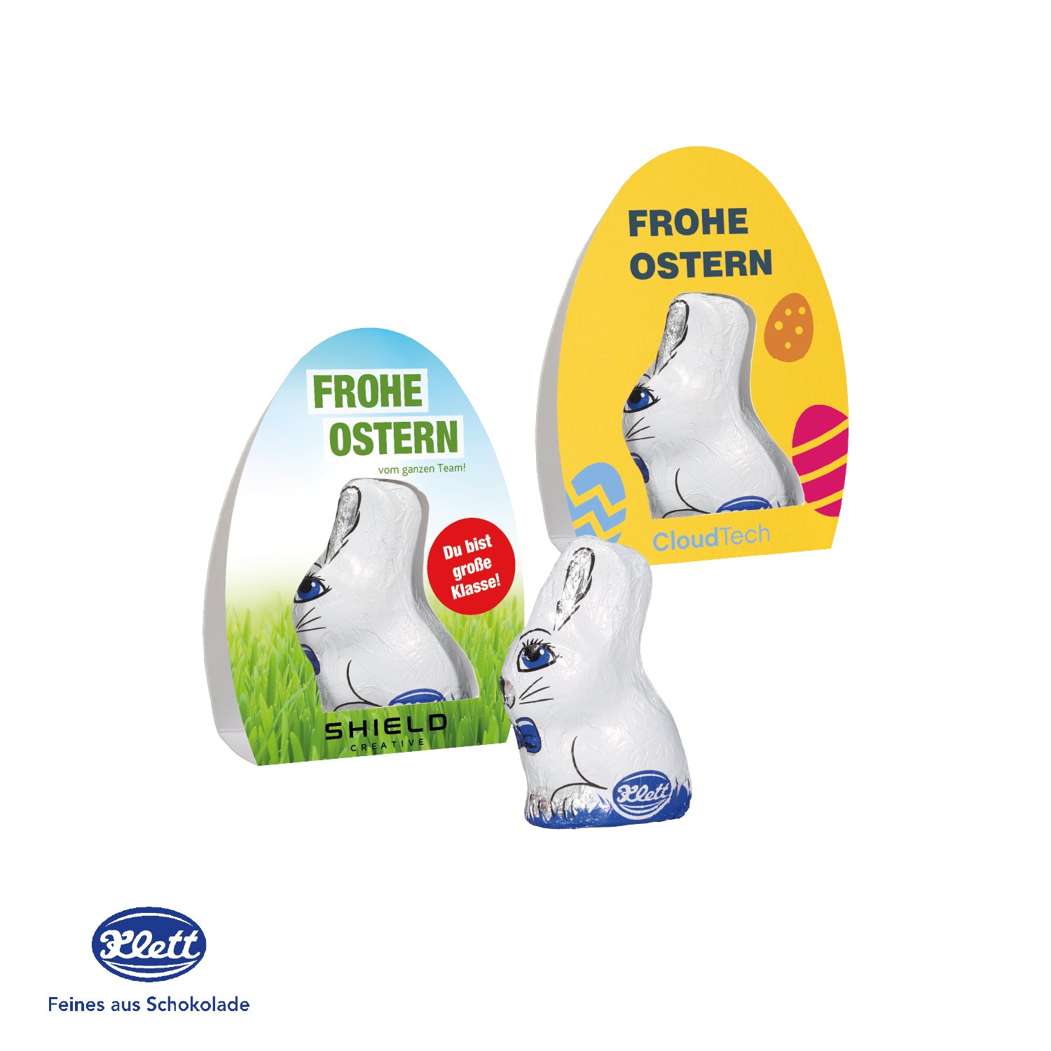 Firmen Ostergeschenk - Osterhase von Klett, 12,5 g