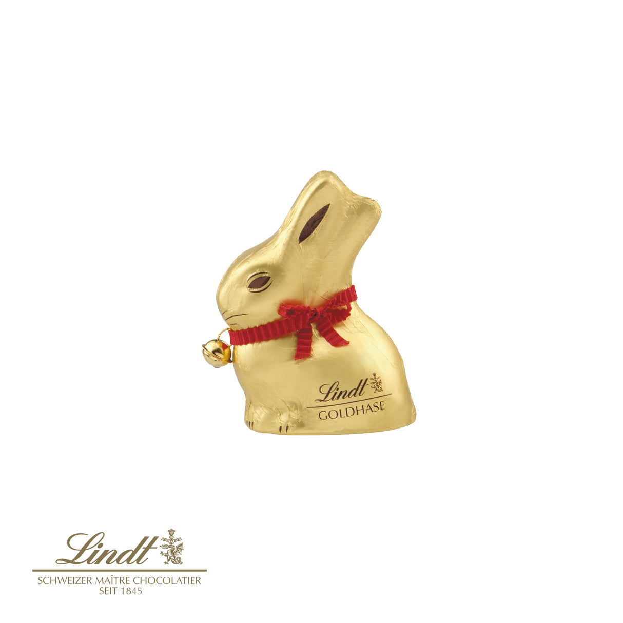 Lindt Goldhase in Werbekartonage, 50 g