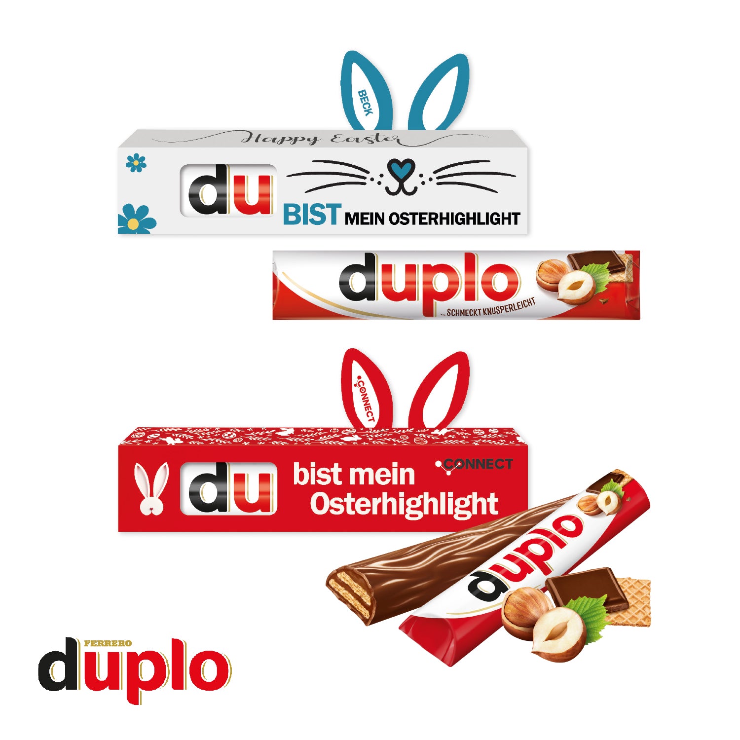 duplo 1er "Osterhase" - Osterpräsent Mitarbeiter