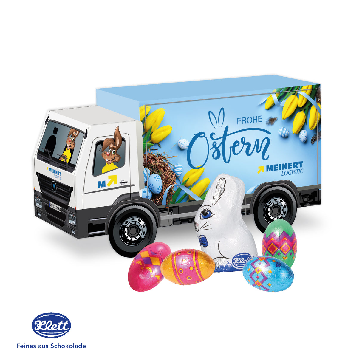 3D Präsent LKW Ostern Klett
