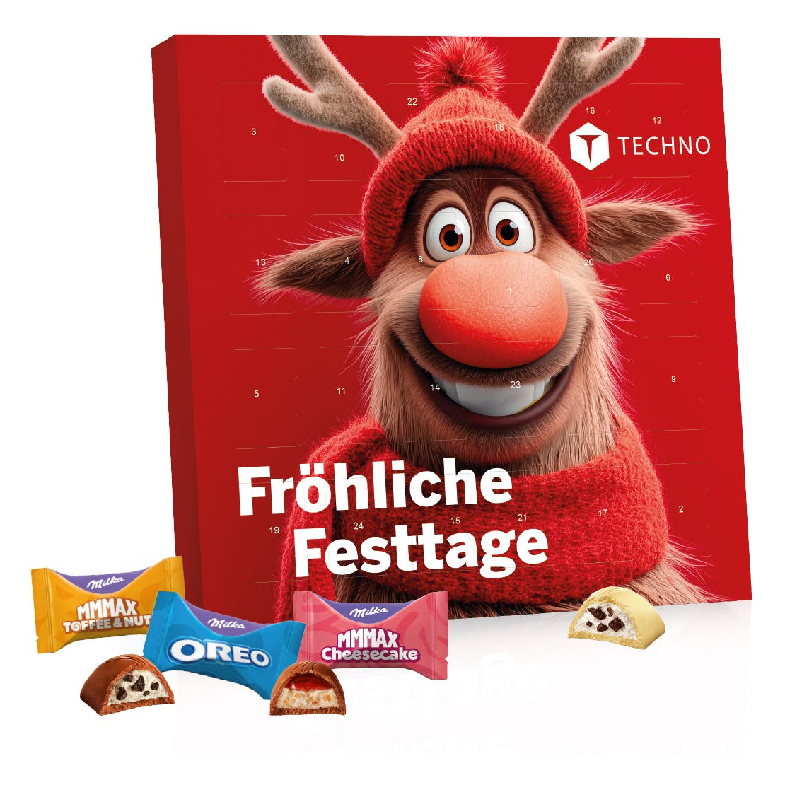 Tisch-Adventskalender Milka Favourites