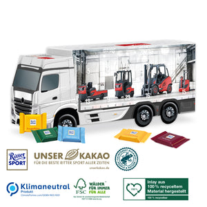 3D Adventskalender „LKW“ Ritter Sport