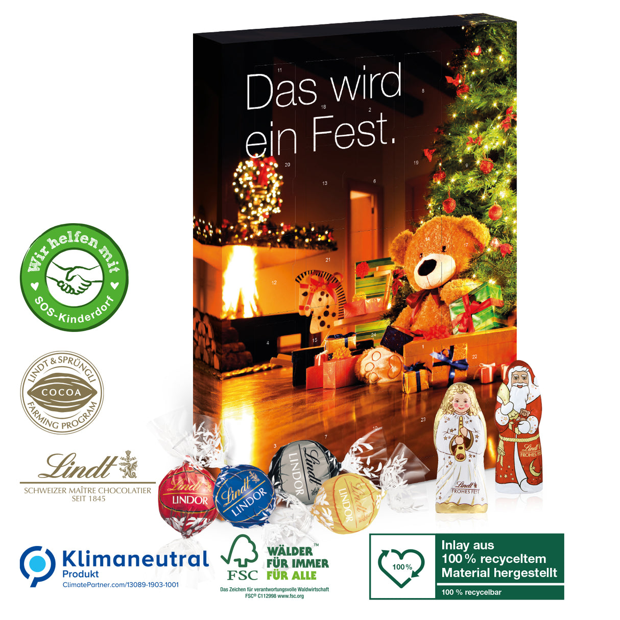 Adventskalender Lindt Lindor