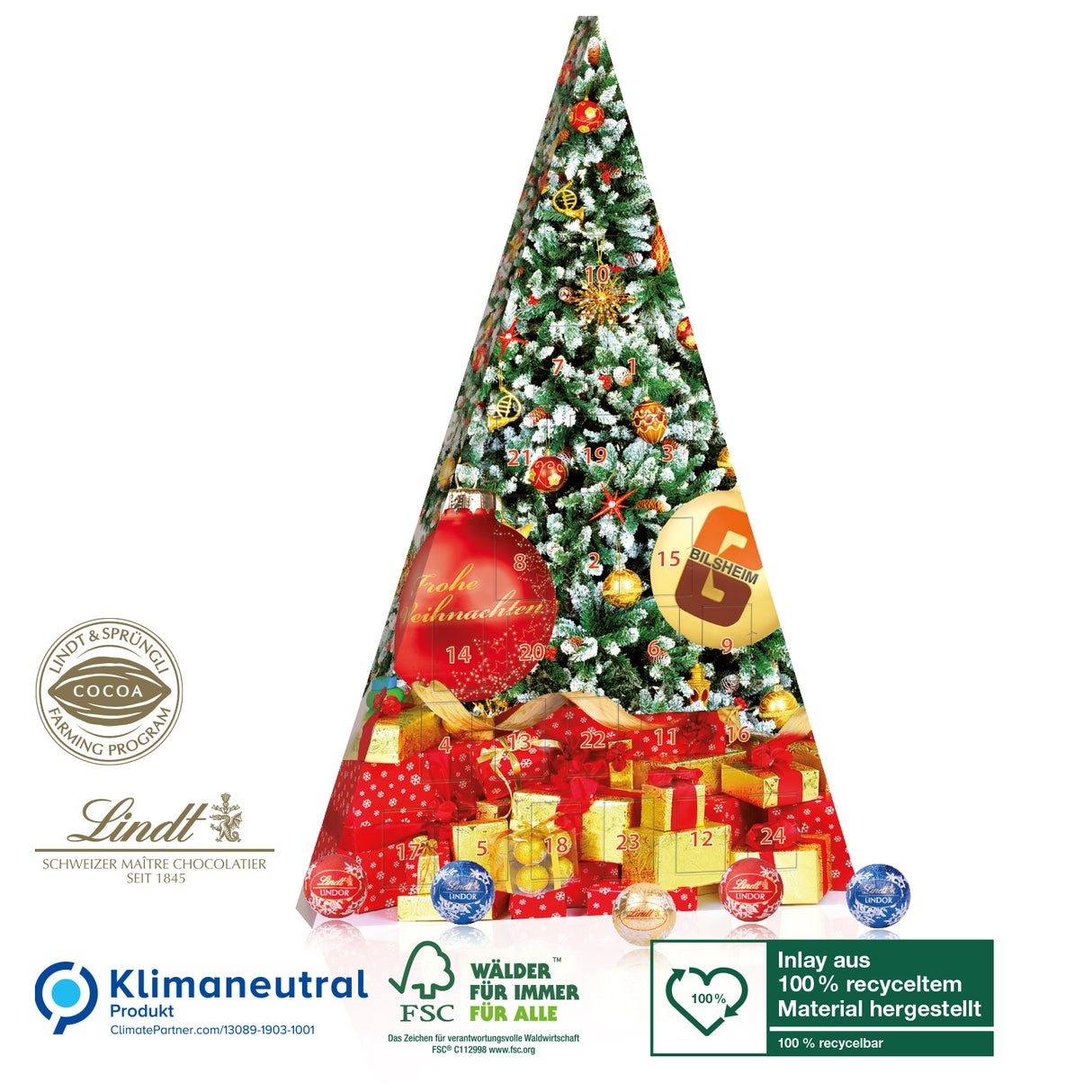 Adventskalender Lindt „Weihnachtsbaum“