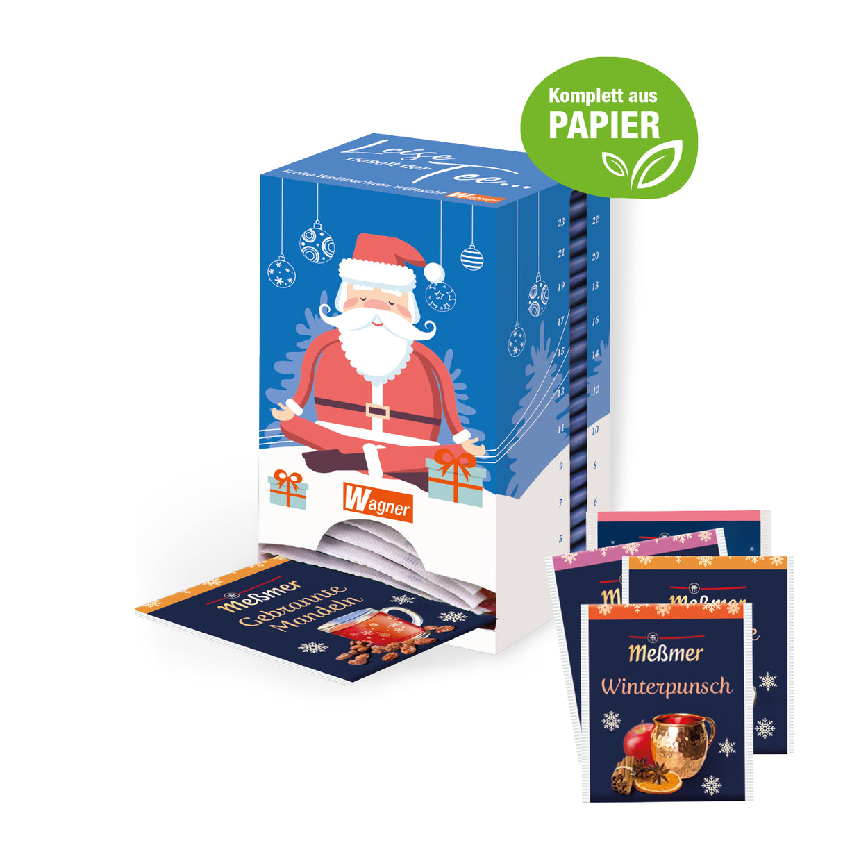 Adventskalender Messmer „Tee-Turm“