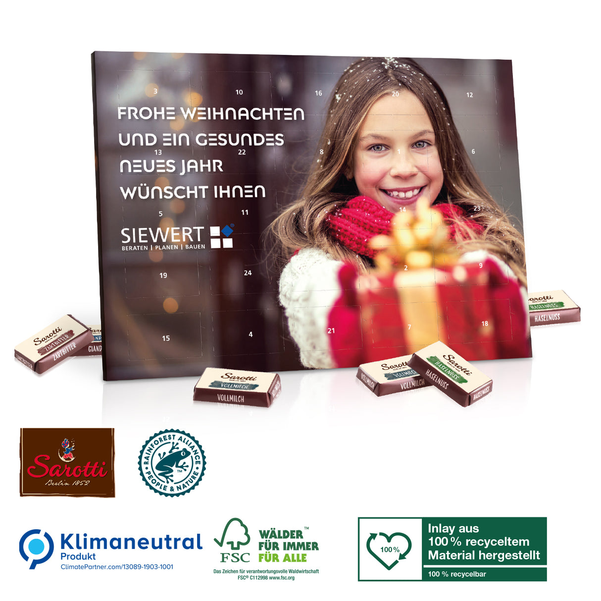 Tisch-Adventskalender Sarotti „Business Exklusiv“