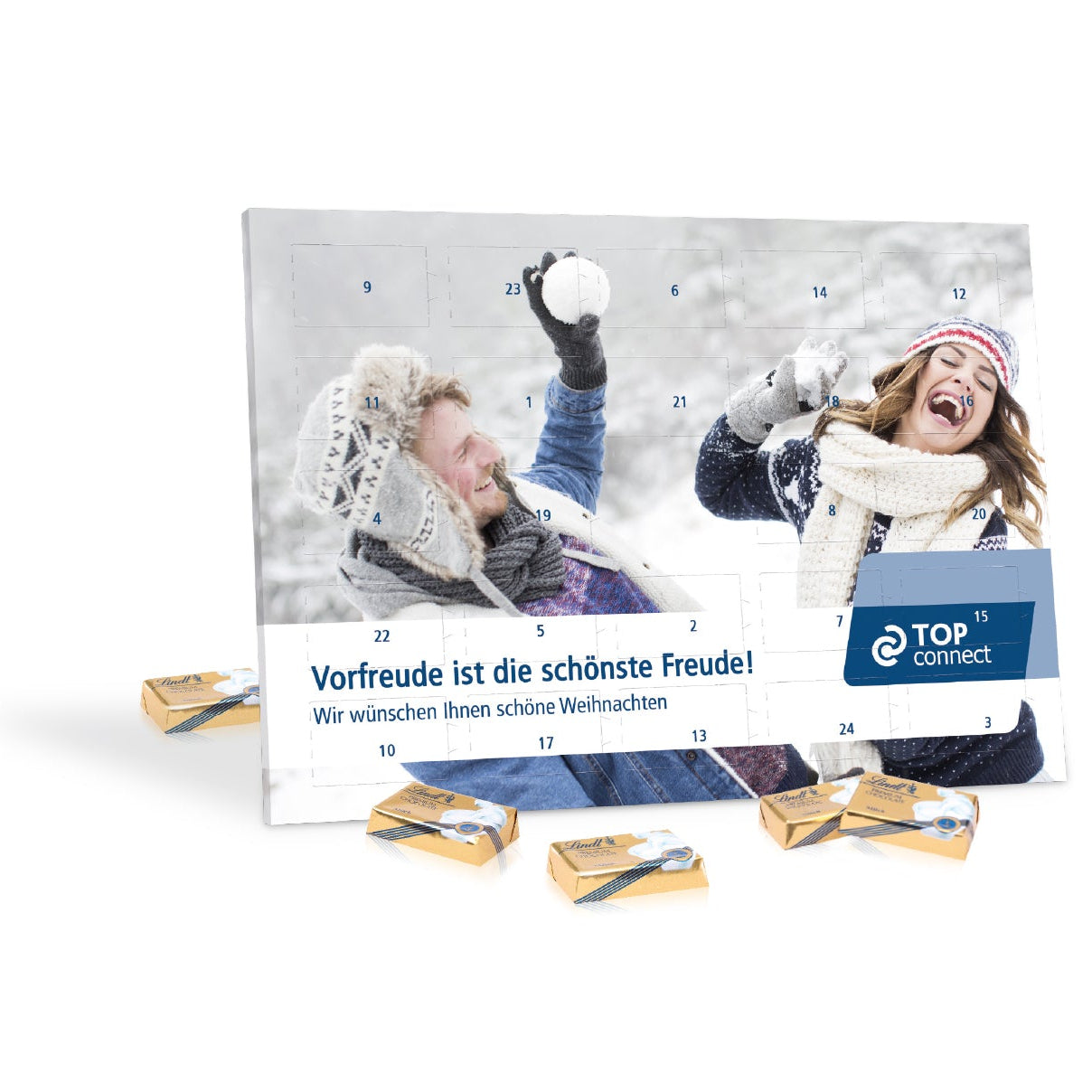 Tisch-Adventskalender Lindt „Select Edition“