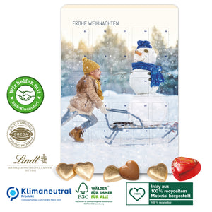 Adventskalender Lindt „Schokoladen-Herzen“