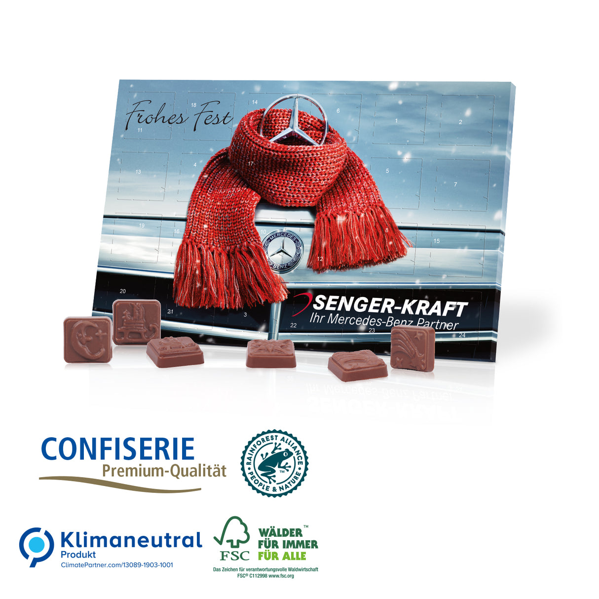 Tisch-Adventskalender „Classic Exklusiv“