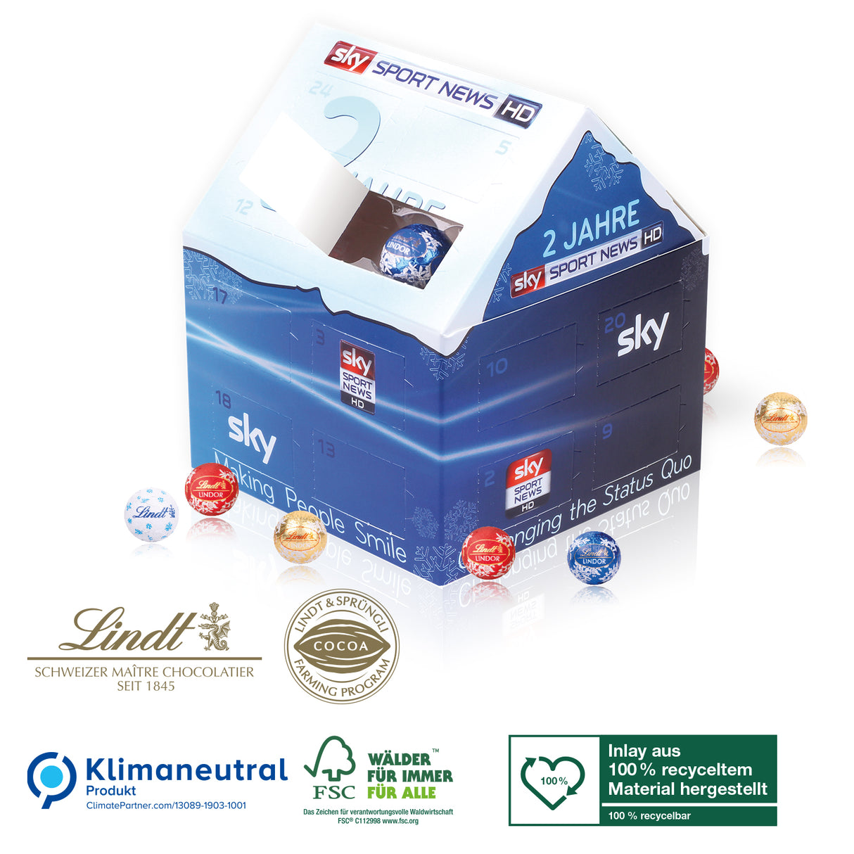 Adventskalender Lindt „Weihnachtshaus“