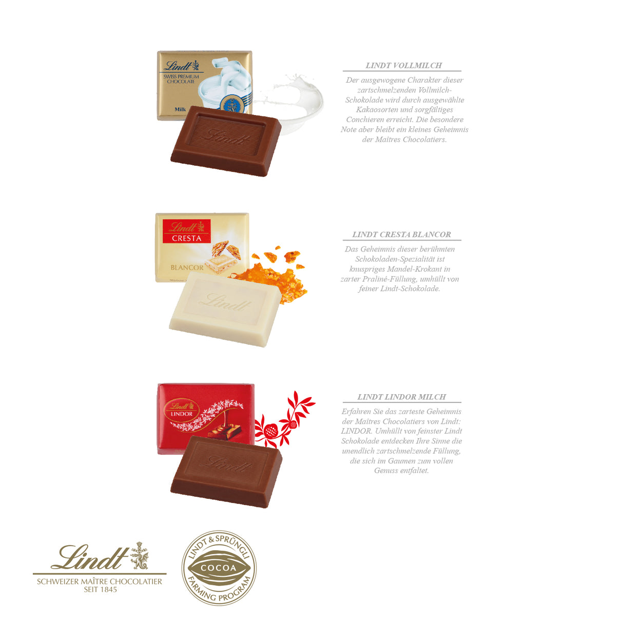 Tisch-Adventskalender „Lindt Exklusiv“