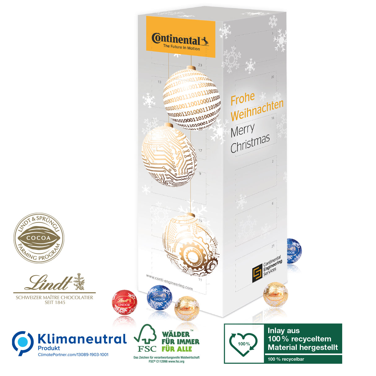 Adventskalender Lindt „Turm“