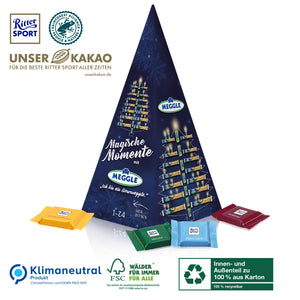 Adventskalender „Weihnachtspyramide“ Ritter Sport