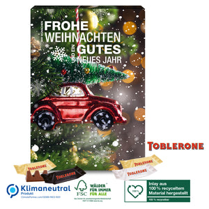 Werbeartikel Adventskalender Toblarone mit Logo für Firmen