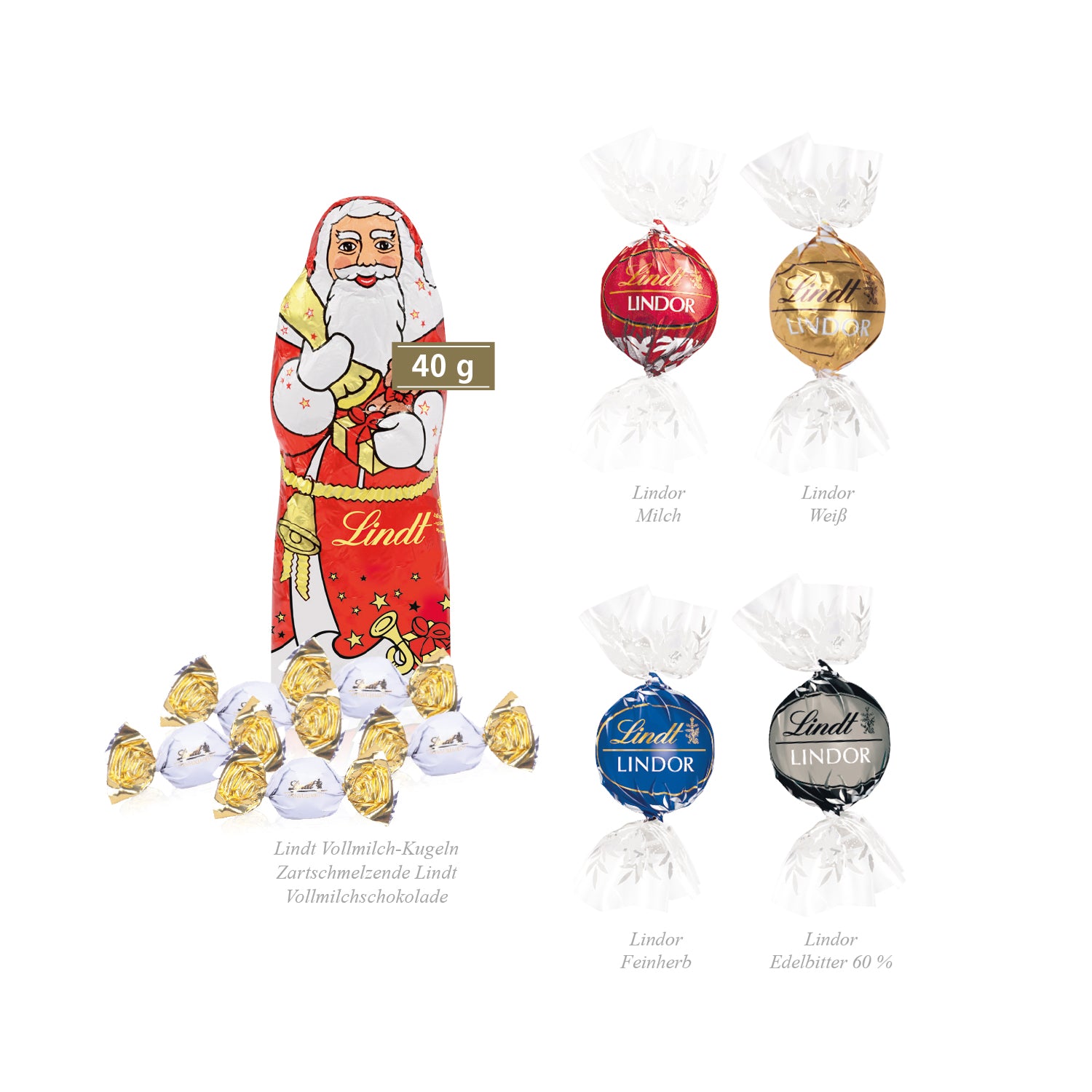 Süße Präsentbox Weihnachten „Maxi“