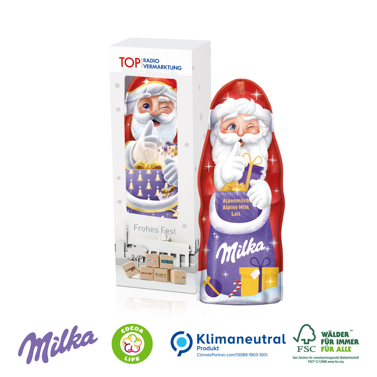 Milka Weihnachtsmann, 90 g