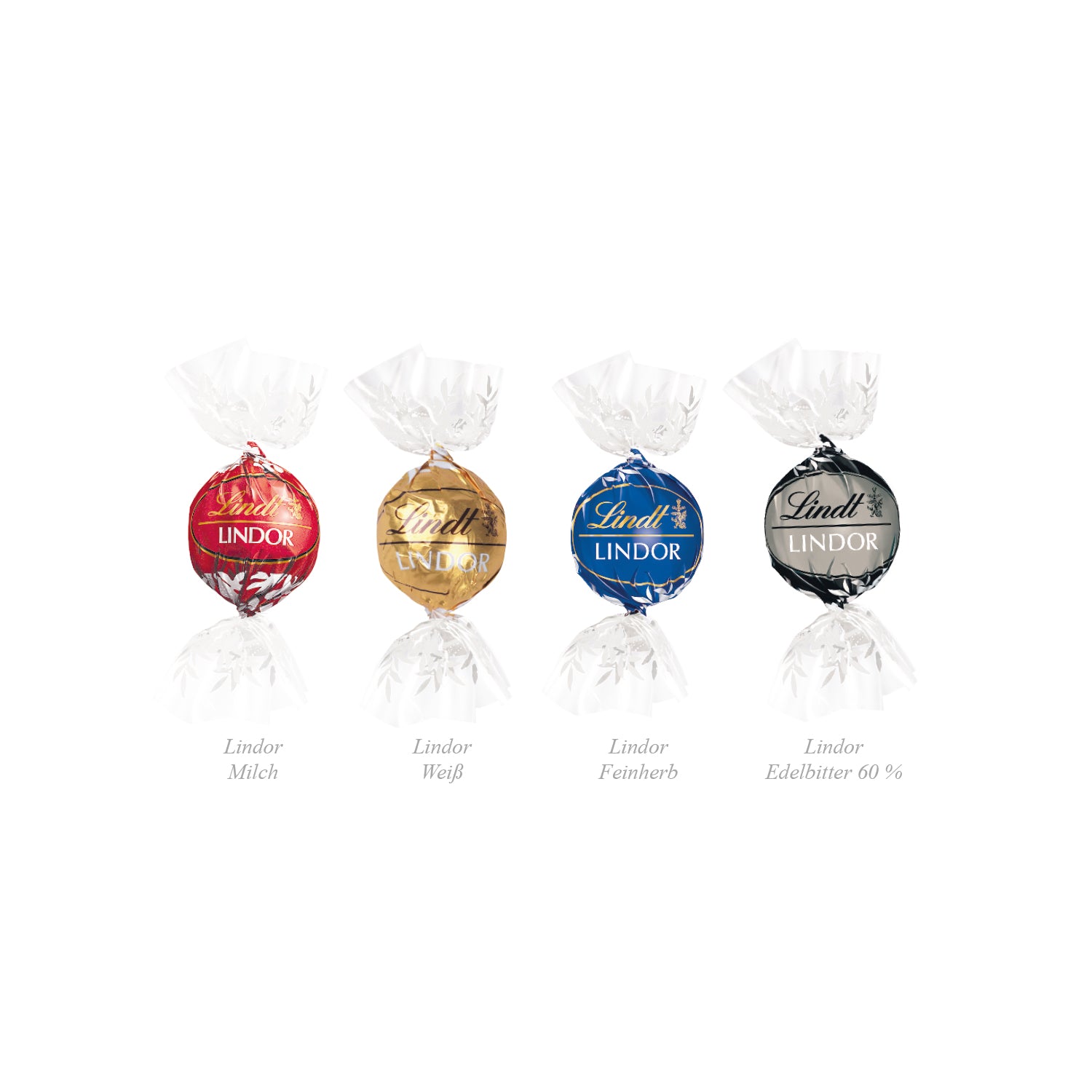 Weihnachtsmann mit Lindt Lindor Kugel