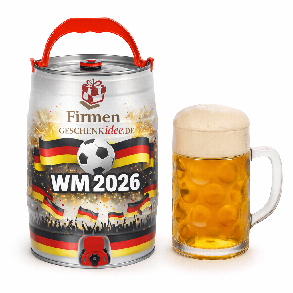 5-Liter Party-Bierfass mit individuellem Druck