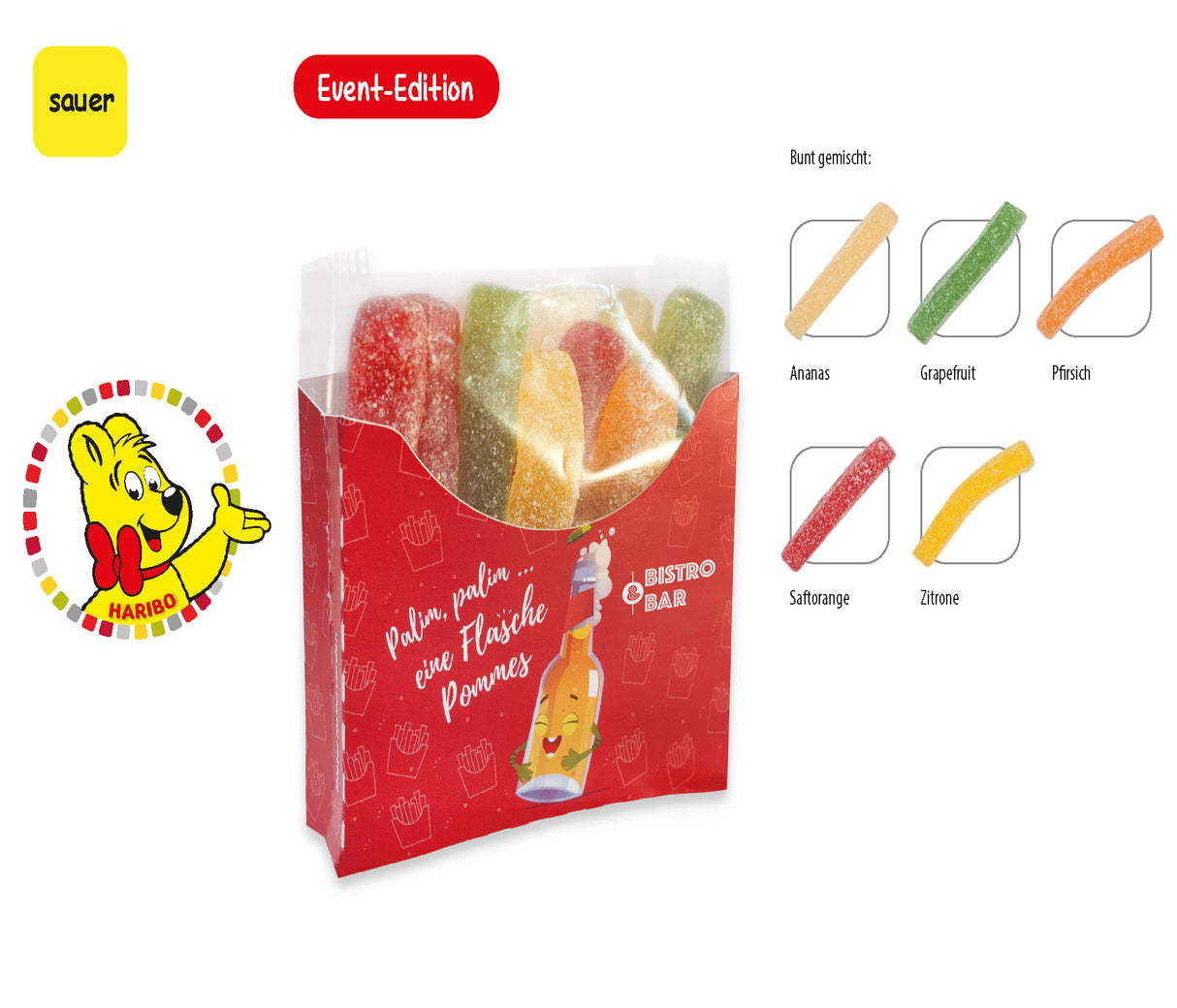 HARIBO Saure Pommes Tüte