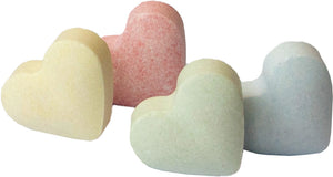 Traubenzuckerherzen bunt
