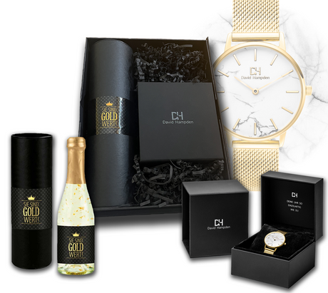 Gold Secco & David Hampden Uhr