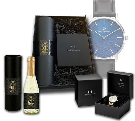 Gold Secco & David Hampden Uhr