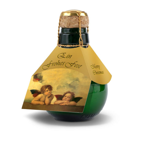 Kleinste Sektflasche: Weihnachts-Raffael