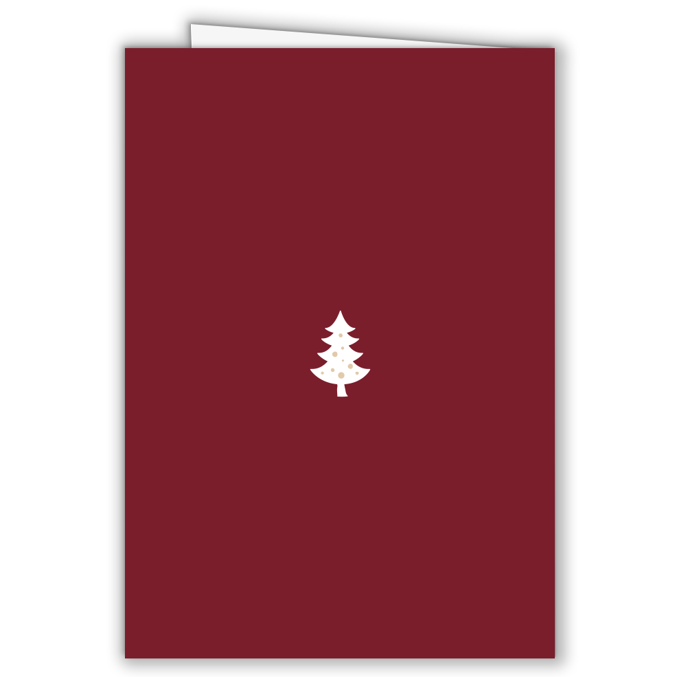 Festlicher Weihnachtsbaum