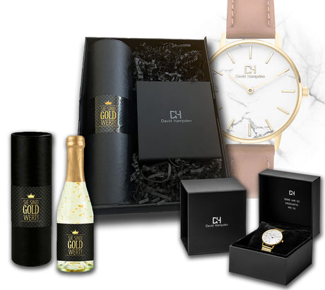 Gold Secco & David Hampden Uhr