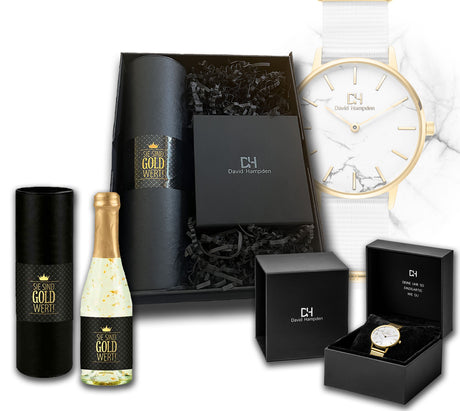 Gold Secco & David Hampden Uhr