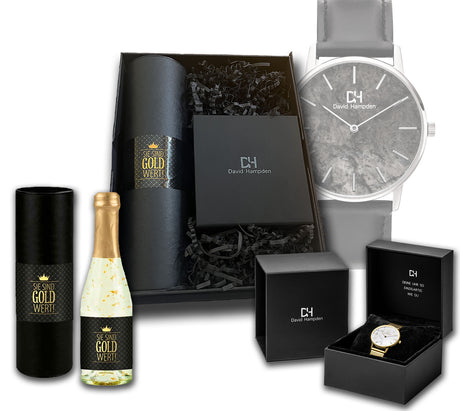 Gold Secco & David Hampden Uhr