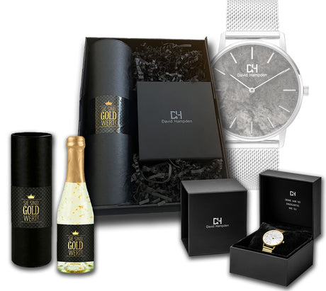 Gold Secco & David Hampden Uhr