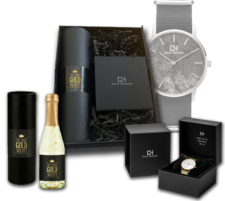 Gold Secco & David Hampden Uhr
