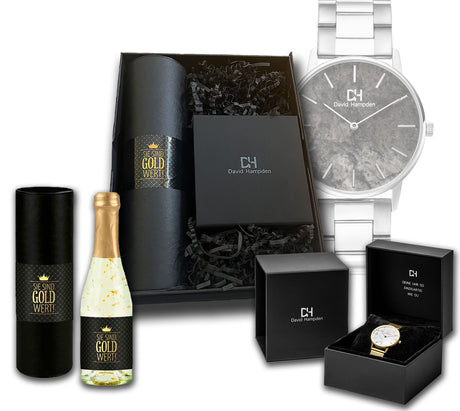 Gold Secco & David Hampden Uhr