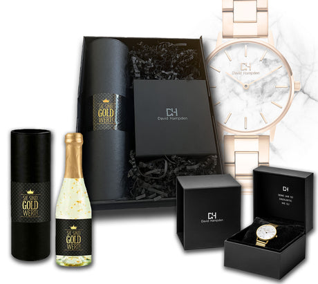 Gold Secco & David Hampden Uhr